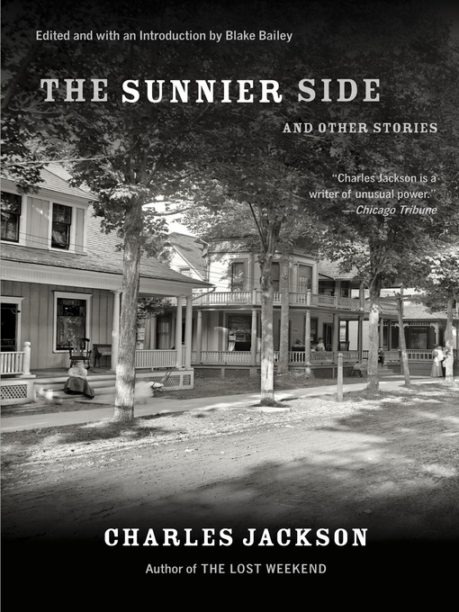 Title details for The Sunnier Side and Other Stories by Charles Jackson - Wait list